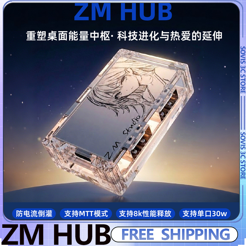 Usb Hub Gaming - IMK ZM HUB 8K docking station