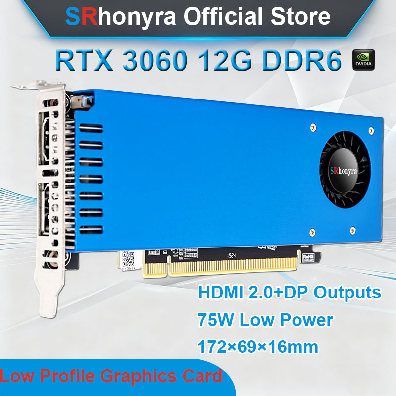 Pc Gaming Nvidia 3060 - SRhonyra RTX 3060 12GB Low Profile