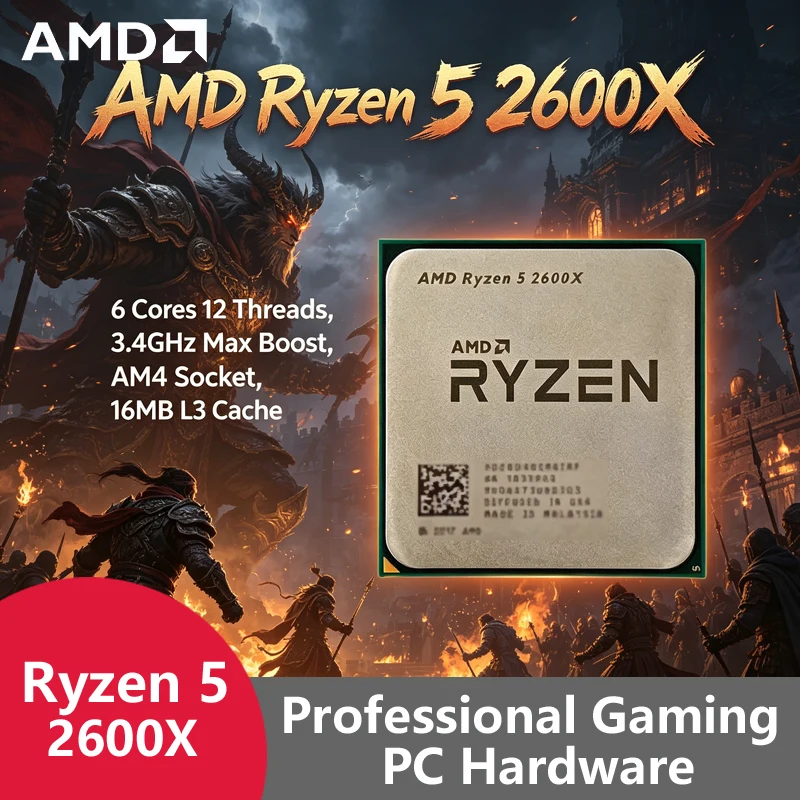 Pc Gaming Amd Ryzen 5 - AMD Ryzen 5 2600X AM4 Unlocked