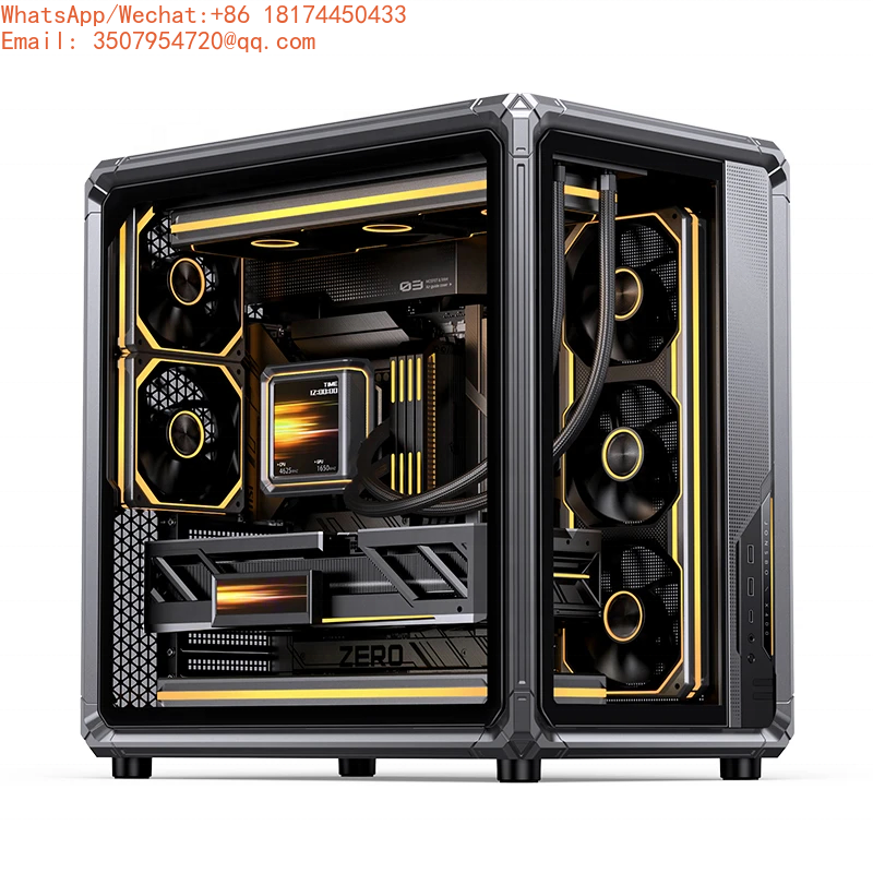 Pc Gaming Jonsbo - New JONSBO X400 Gray ATX Case