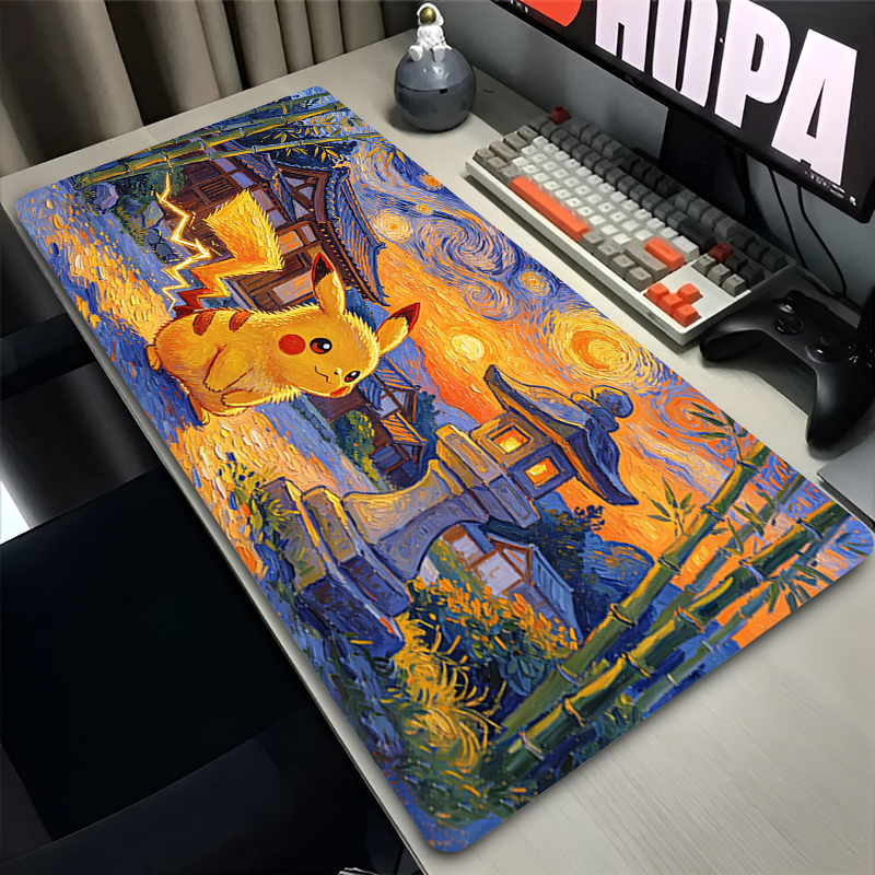 Pc Gaming Nzxt - Mouse Pad Pokemon Pikachus Rubber Extended