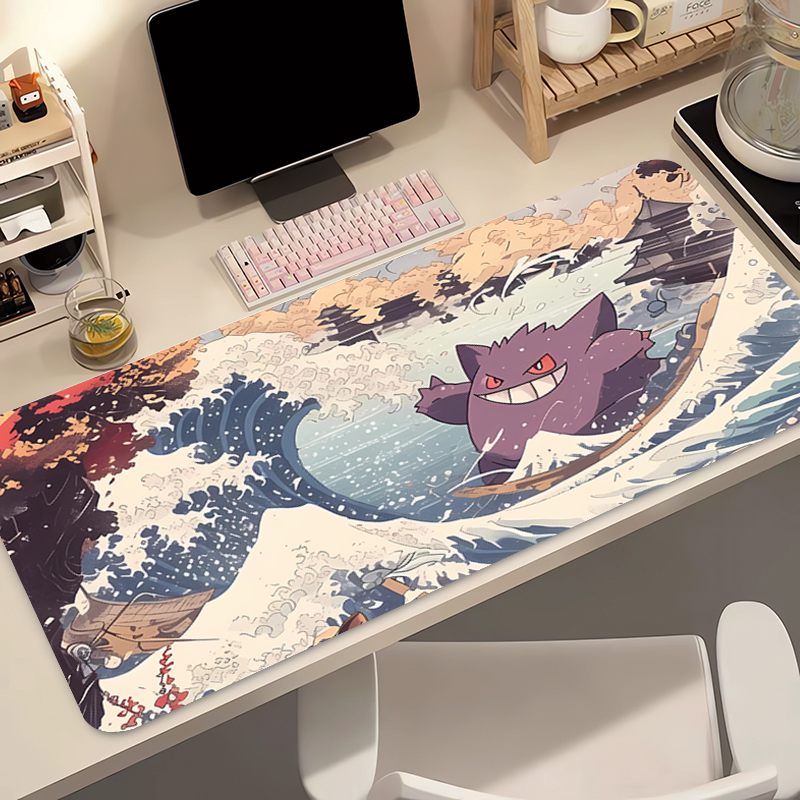Pc Gaming Nzxt - Anime Mouse Pad 90x40cm Pokemon Gengar