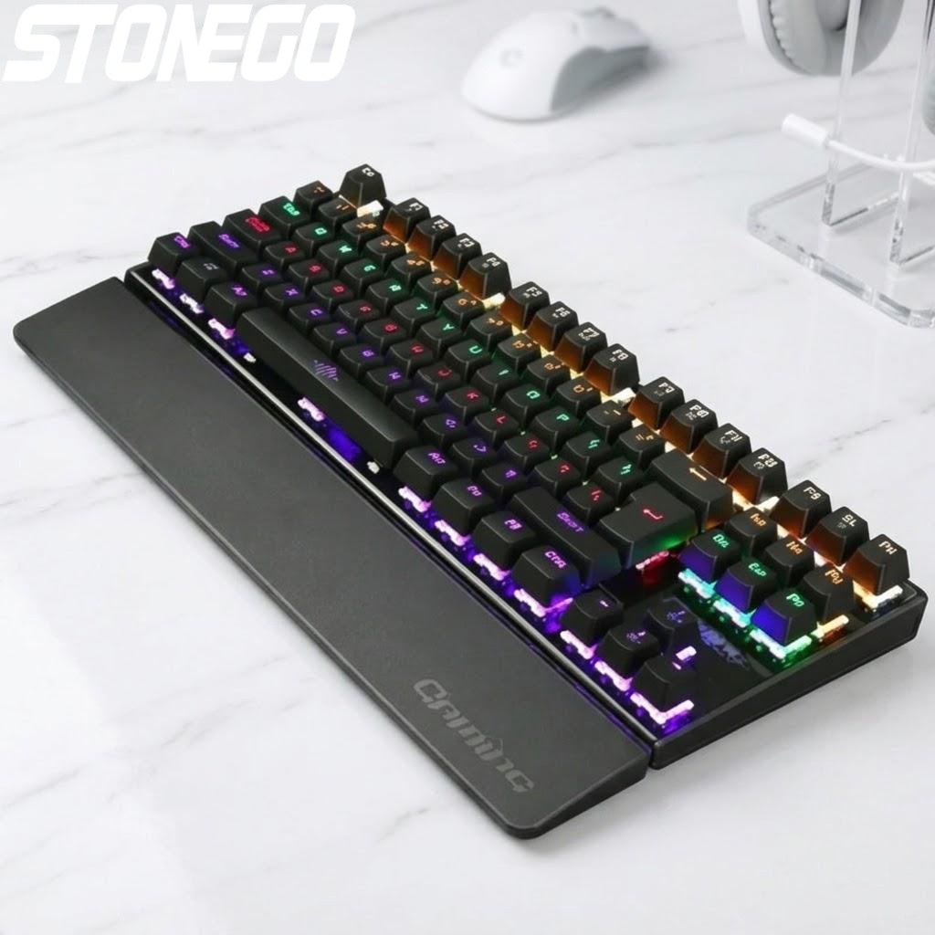 Anti-Ghosting Keyboard - Backlit Mechanical Gaming Keyboard 26 Keys