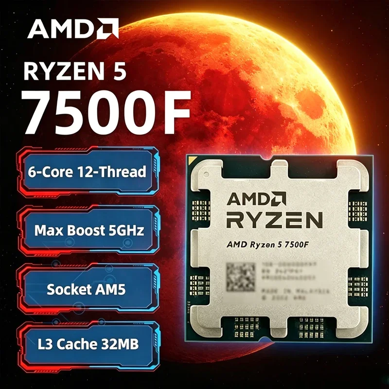 Pc Gaming Amd Ryzen 5 - AMD Ryzen 5 7500F 3.7GHz 6-Core