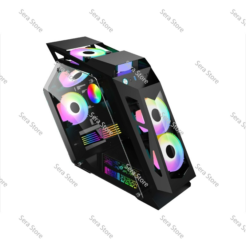 High-End Gaming PC Case w/LED  - مراجعة Pc Gaming Optimization وسعره