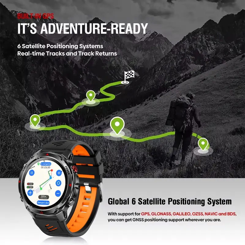 Outdoor Dual-band GPS Smart Wa - مراجعة High Refresh Monitor وسعره