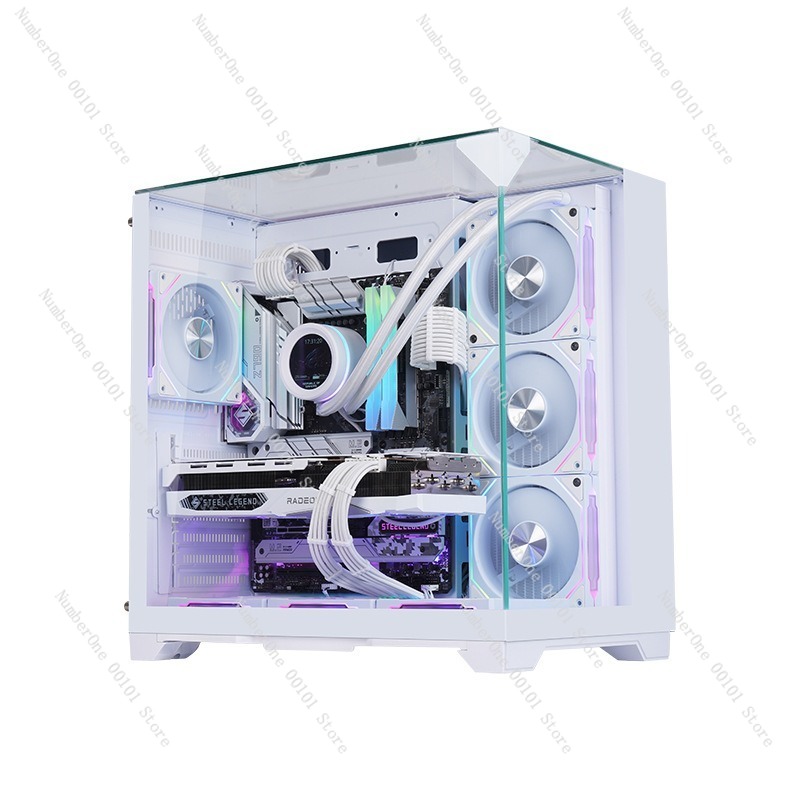 ATX Gaming PC Case Panoramic T - مراجعة Pc Gaming Rgb وسعره