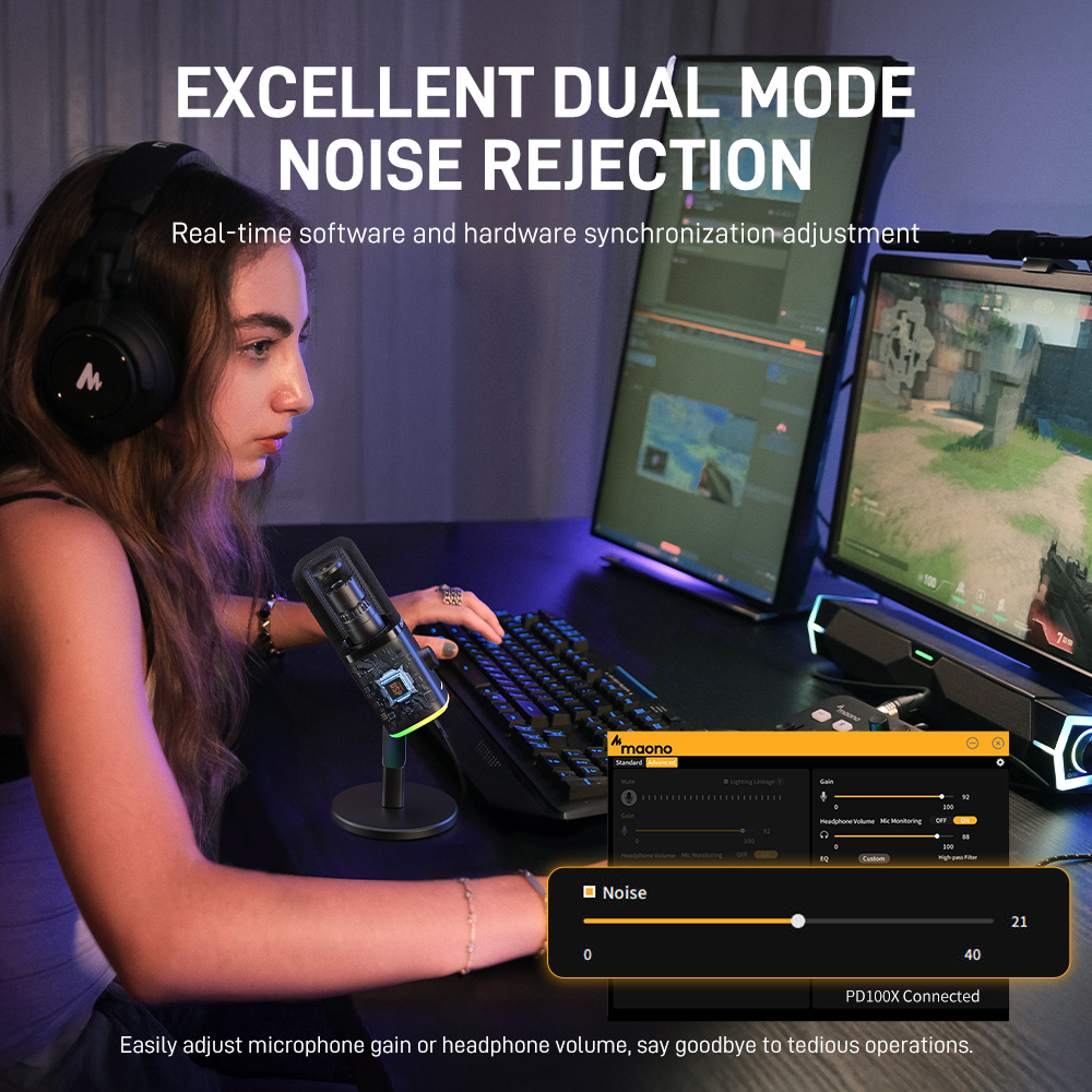 Maono PD100X Gaming Microphone - مراجعة Gaming Microphone وسعره