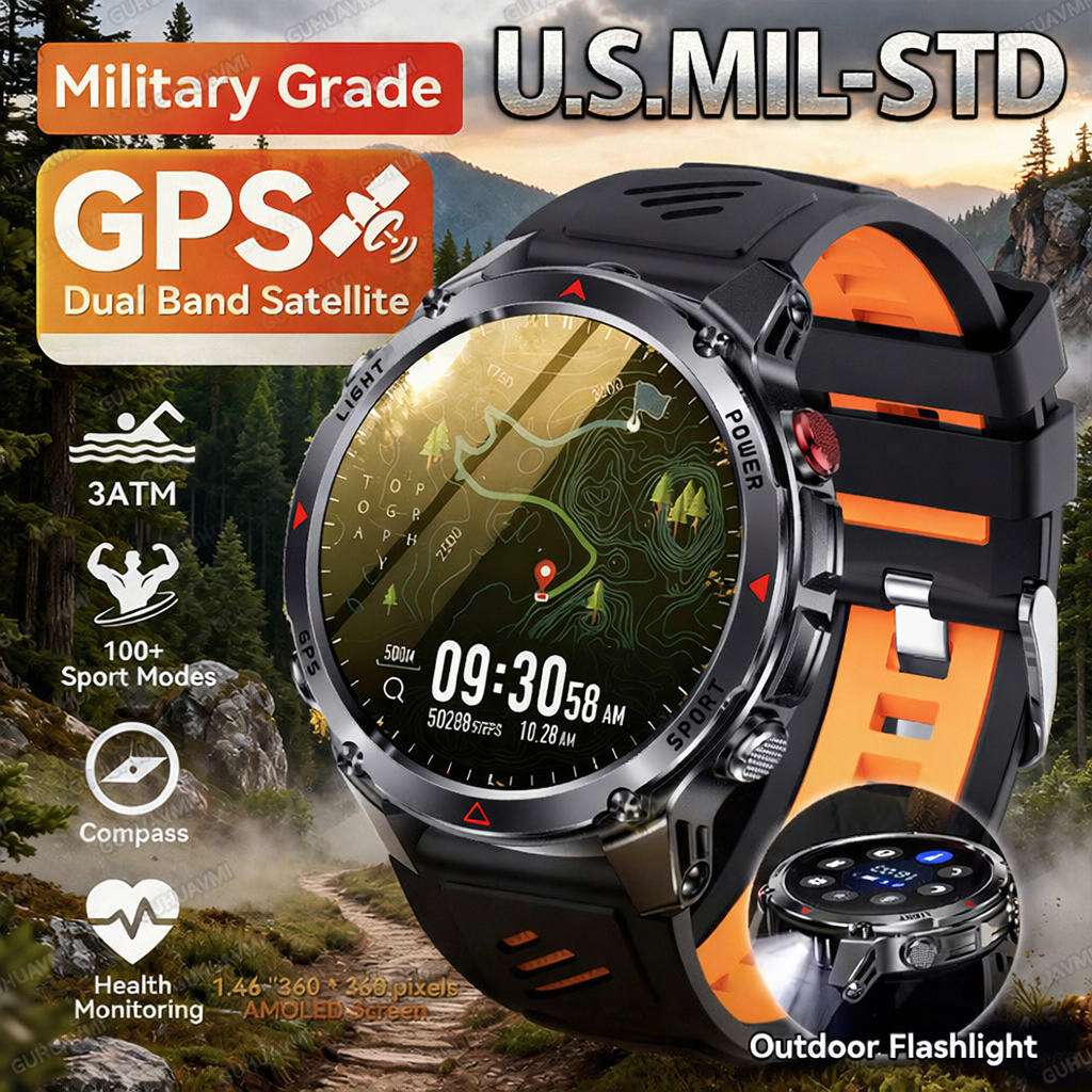 2026 New Outdoor Military GPS  - مراجعة High Refresh Monitor وسعره