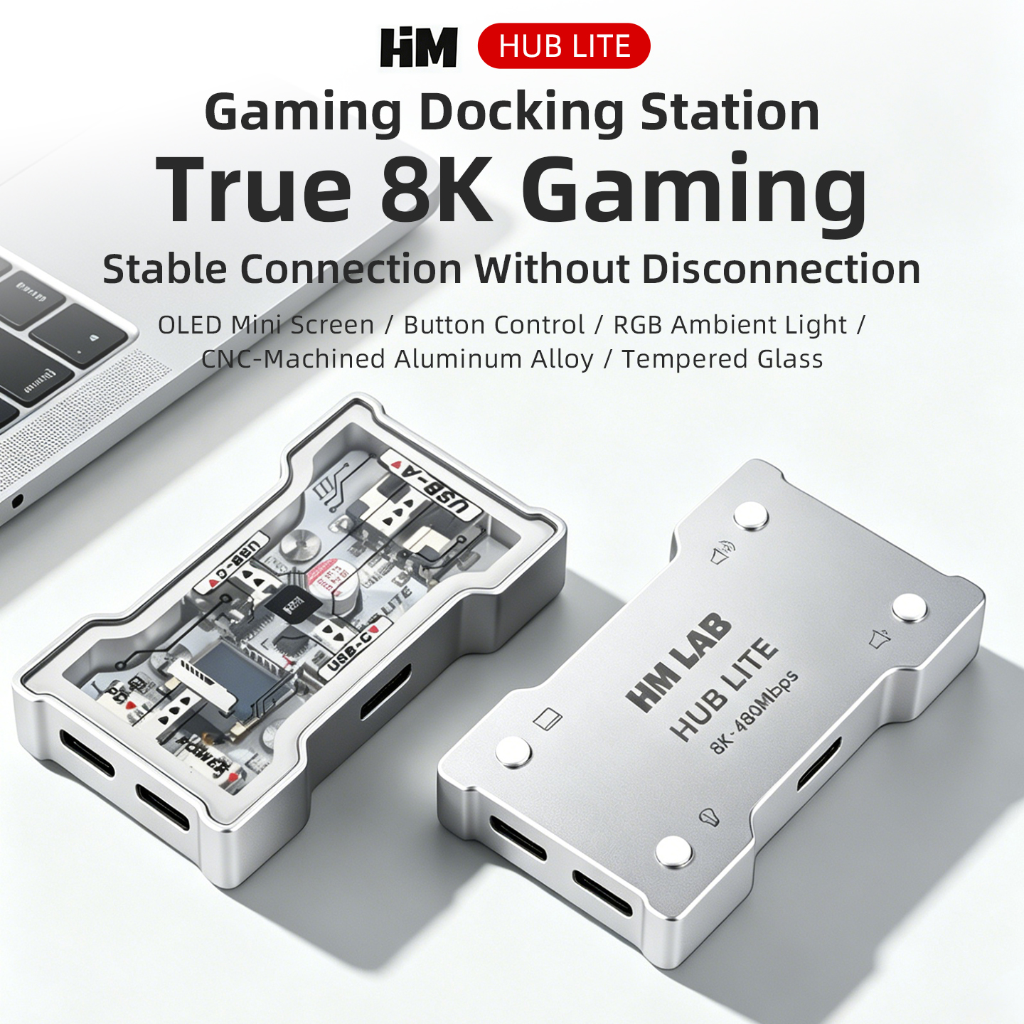 HMHUB LITE Gaming USB HUB 2-To - مراجعة Usb Hub Gaming وسعره