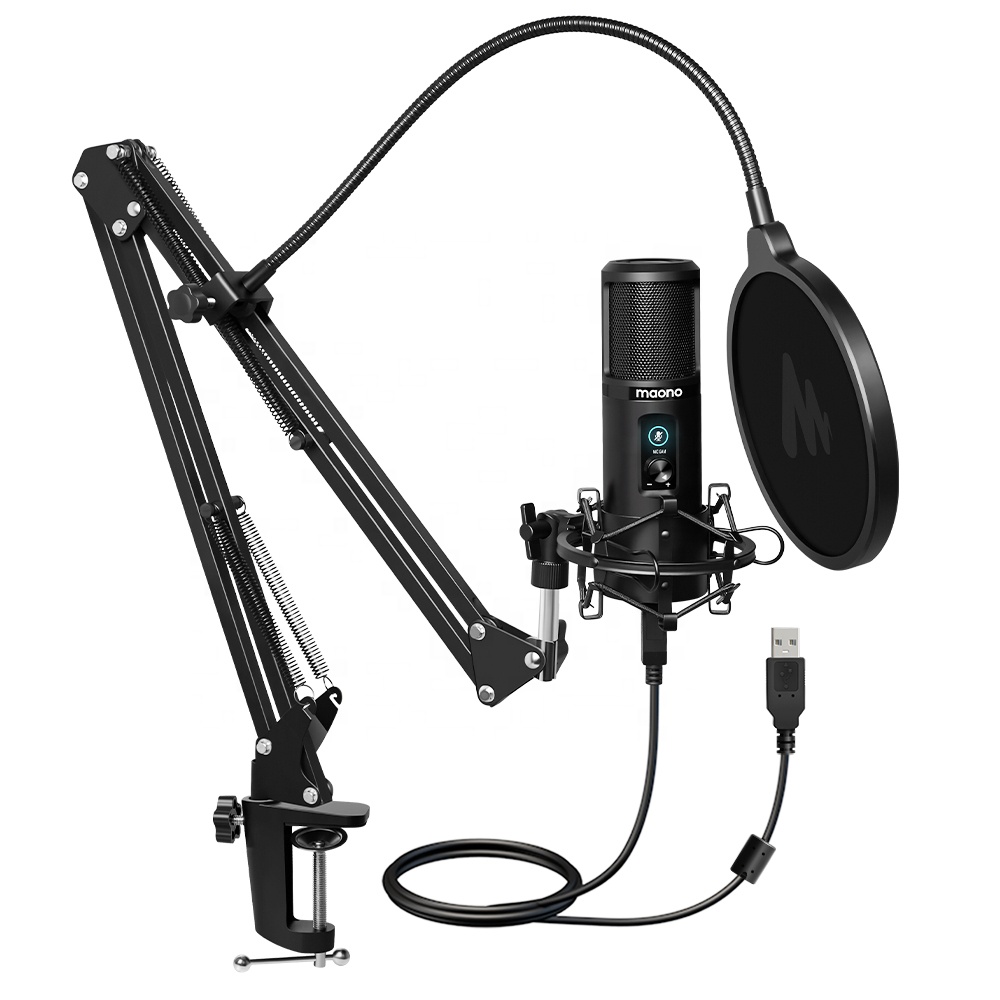 MAONO Professional USB Microph - مراجعة Gaming Microphone وسعره