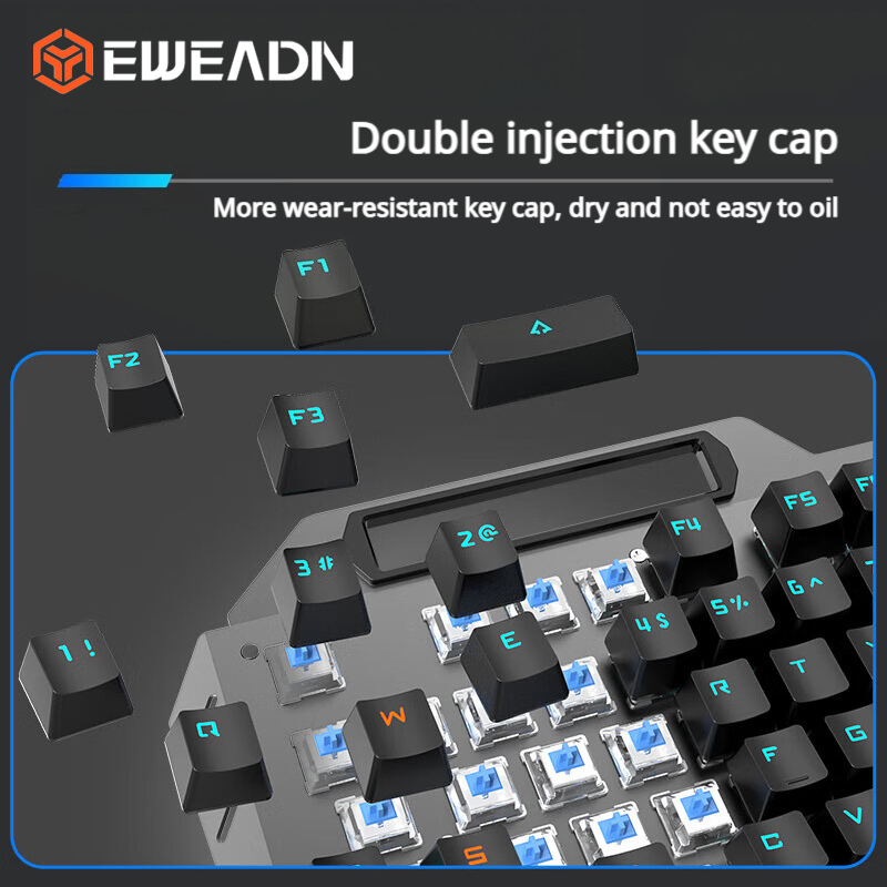 EWEADN TK900 Mechanical Keyboa - مراجعة Pc Gaming Uk وسعره