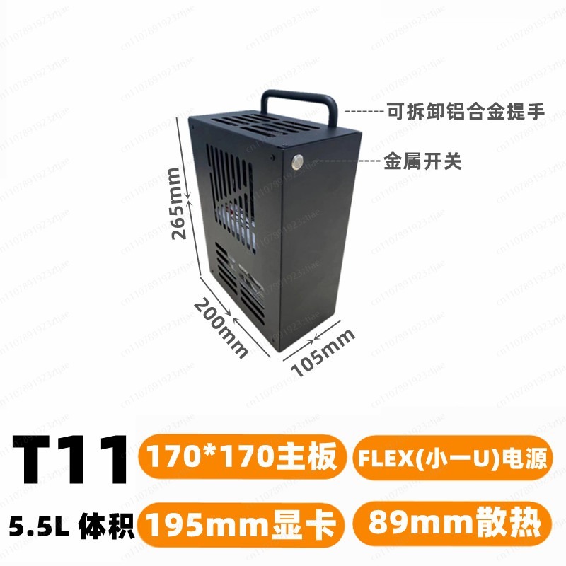 Compact Gaming PC Case with Ex - مراجعة Pc Gaming Mini وسعره