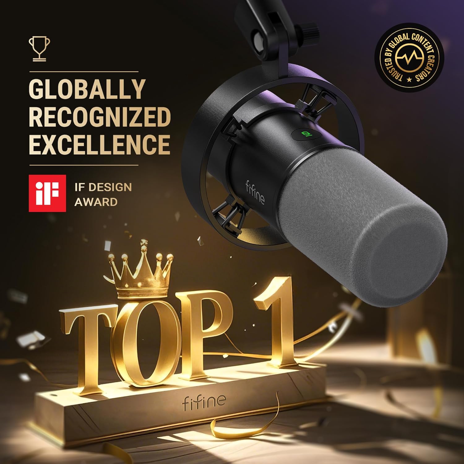 Dynamic XLR/USB Podcast Microp - مراجعة Gaming Microphone وسعره