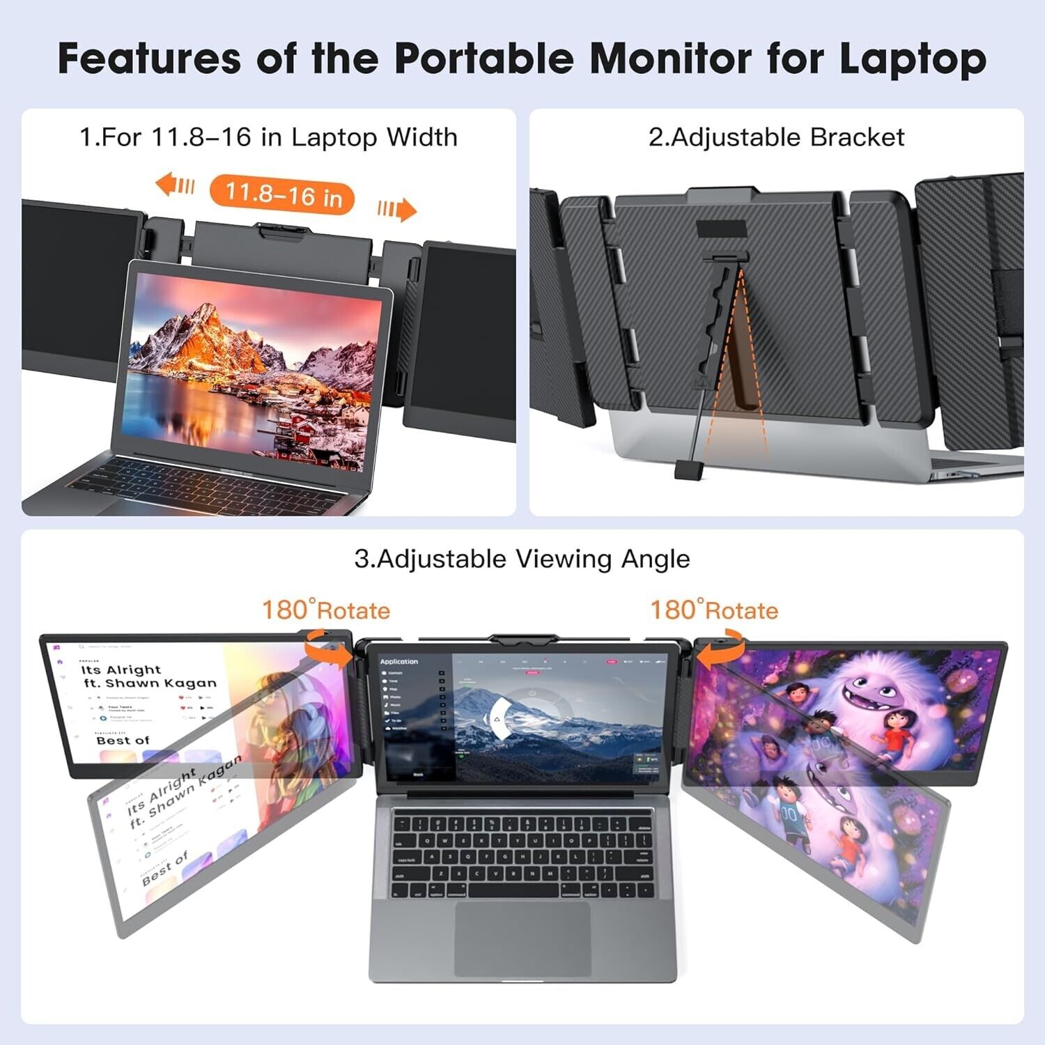 OFFIYA 14 Inch IPS 1080P FHD D - مراجعة High Refresh Monitor وسعره
