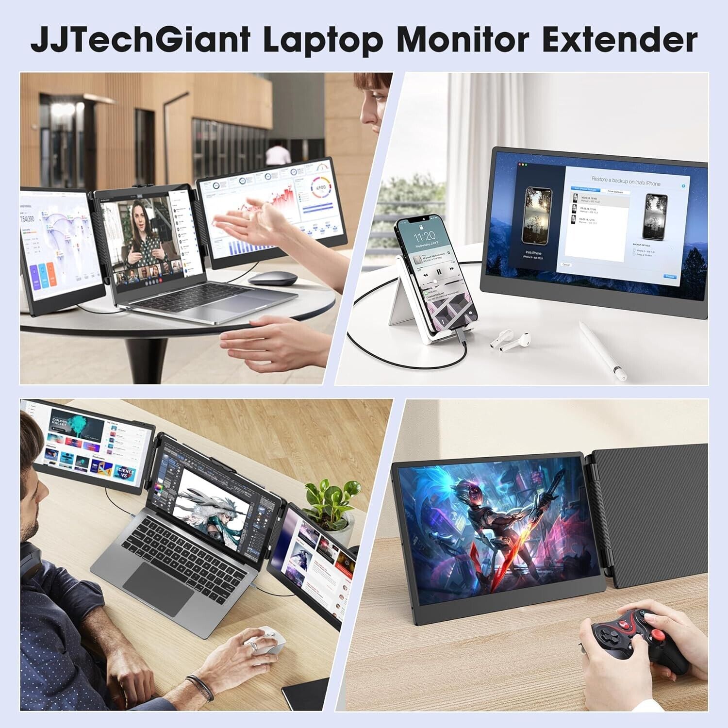 OFFIYA 14 Inch IPS 1080P FHD D - مراجعة High Refresh Monitor وسعره