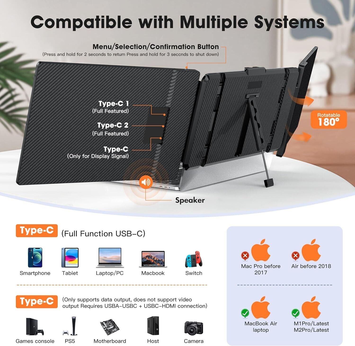 OFFIYA 14 Inch IPS 1080P FHD D - مراجعة High Refresh Monitor وسعره