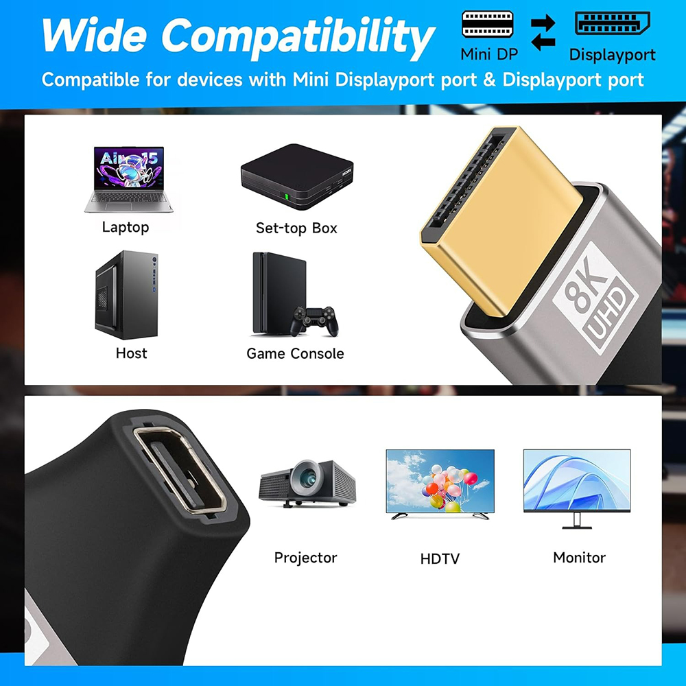 Mini DisplayPort to DisplayPor - مراجعة Pc Gaming Mini وسعره