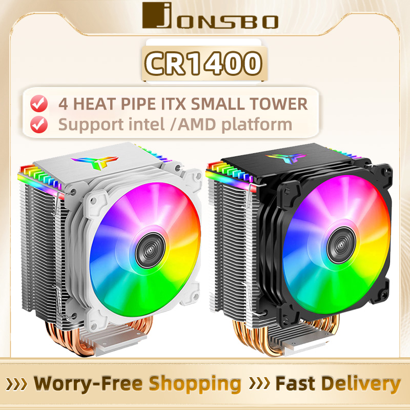JONSBO CR-1400 4 Heat Pipes AR - مراجعة Pc Gaming Jonsbo وسعره