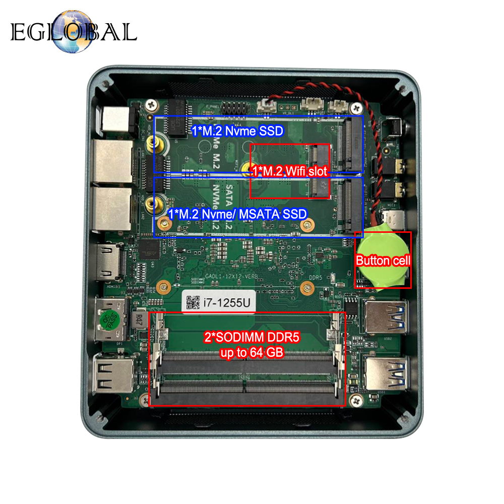 Eglobal 12th 13th Gen I5 1235U - مراجعة Pc Gaming I5 وسعره