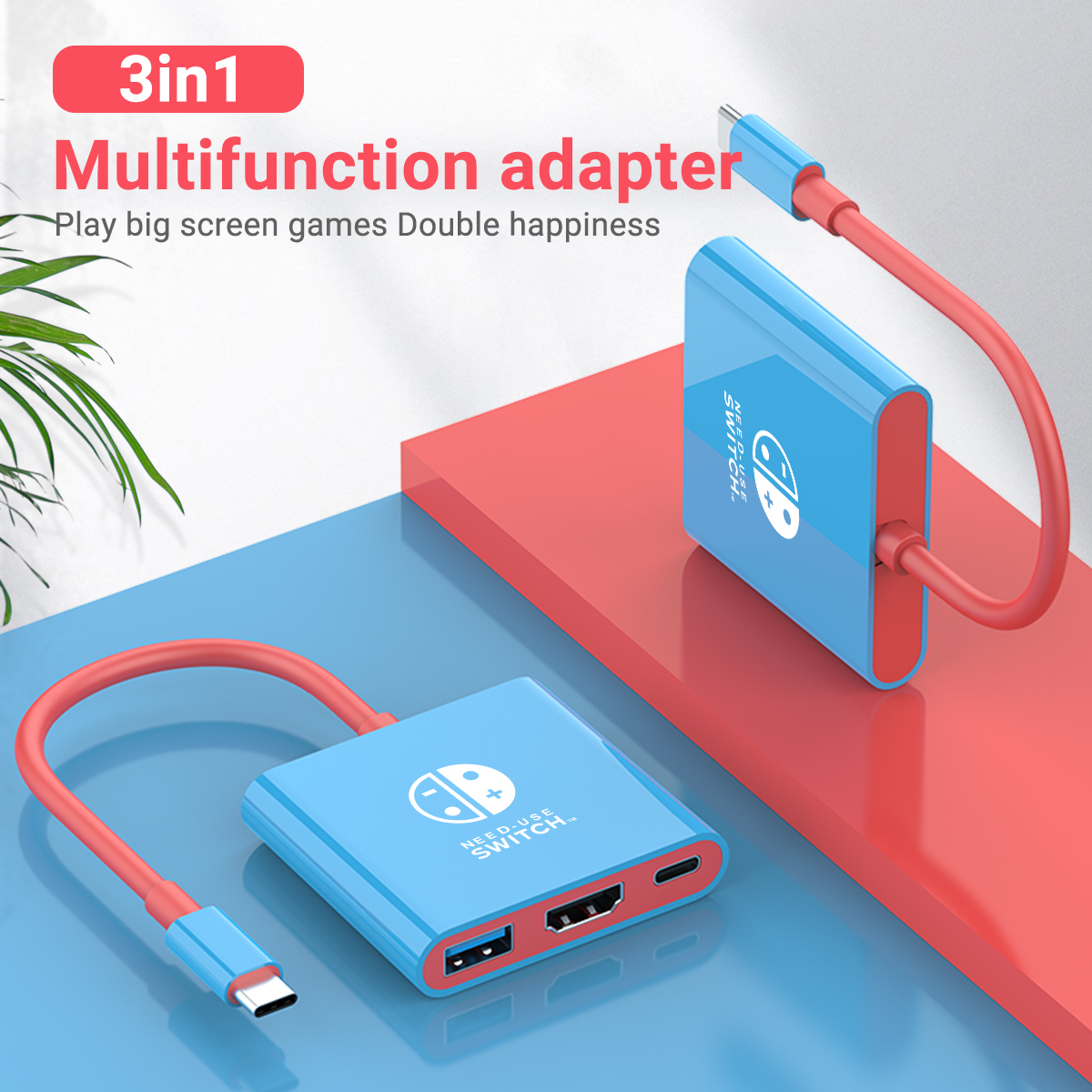 Portable Switch Docking Statio - مراجعة Usb Hub Gaming وسعره