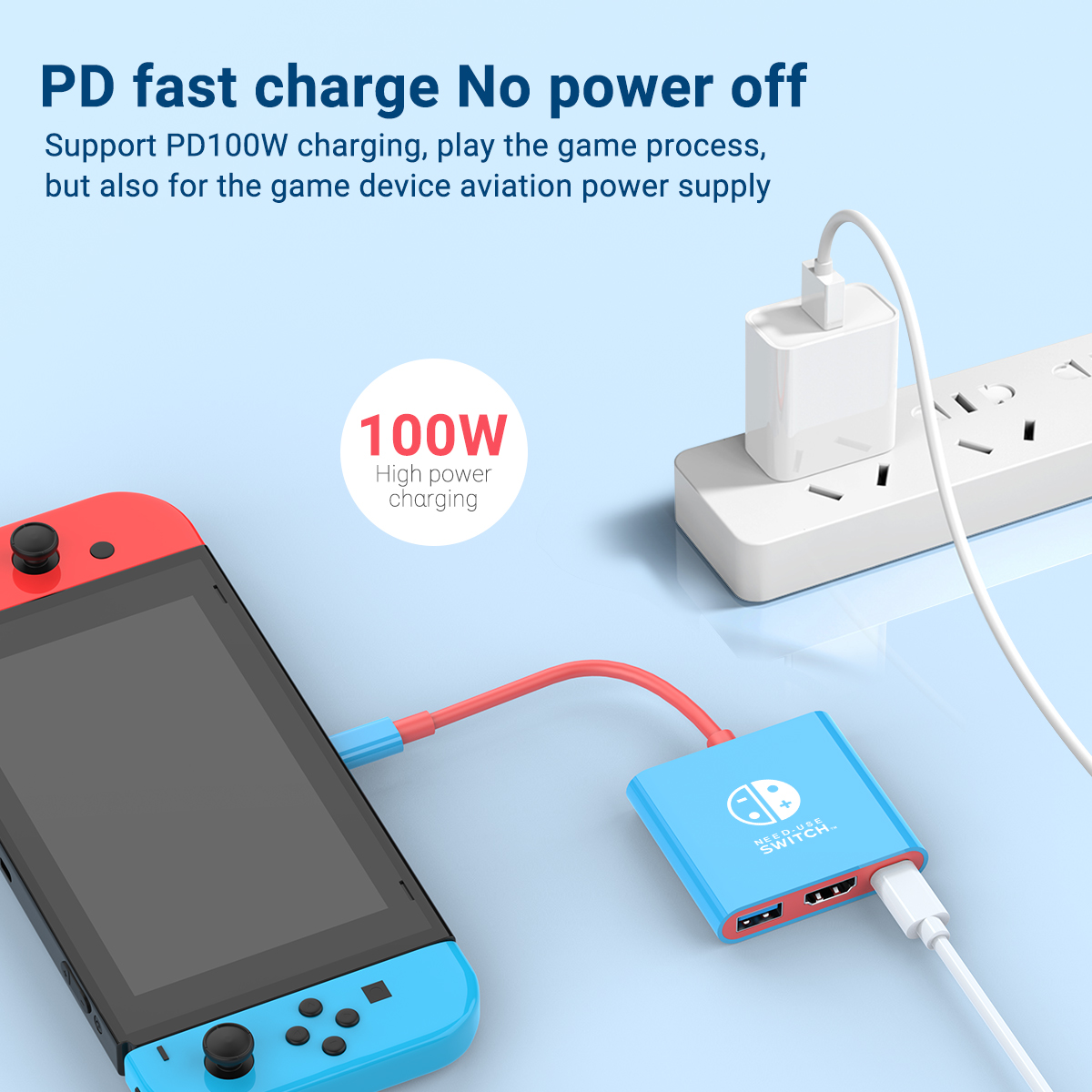 Portable Switch Docking Statio - مراجعة Usb Hub Gaming وسعره