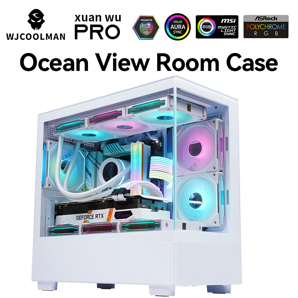 Xuanwu PRO PC Case Sea View Ro - مراجعة Pc Gaming Jonsbo وسعره