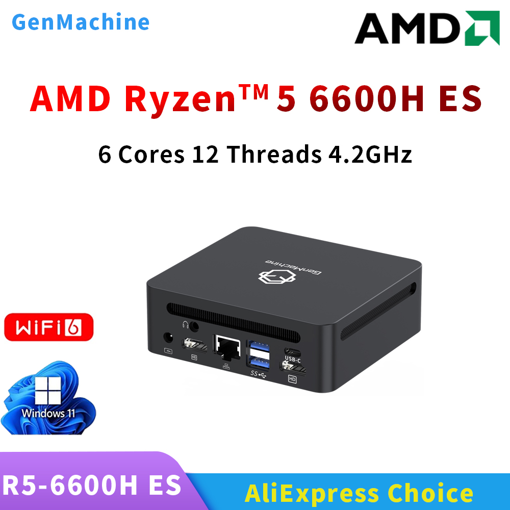 GenMachine Ryzen 5 6600H ES 3. - مراجعة Pc Gaming Amd Ryzen 5 وسعره