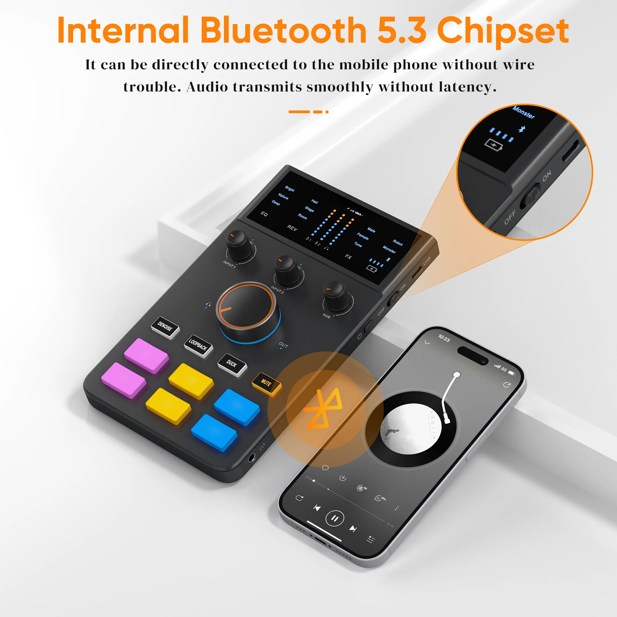 ADCaster C1 Audio Interface, B - مراجعة Gaming Microphone وسعره