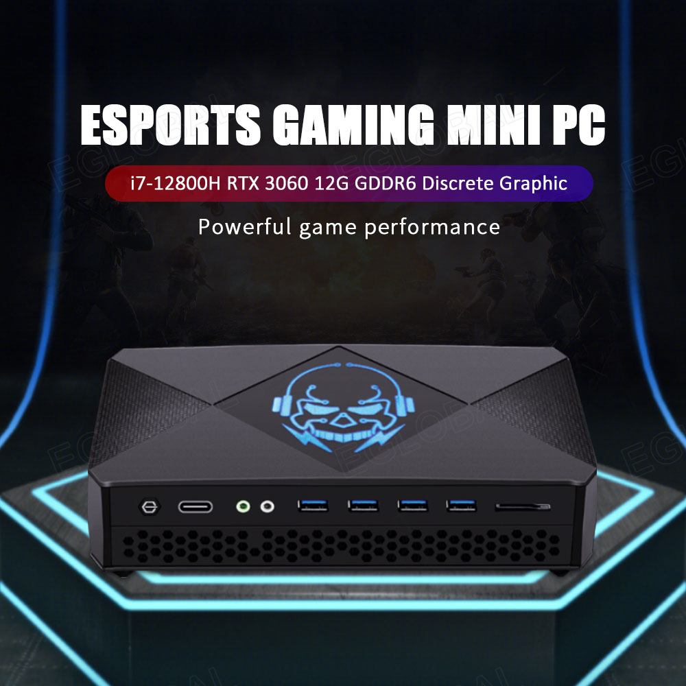 EGLOBAL Mini PC 12650HX 13700H - مراجعة Pc Gaming Nvidia 3060 وسعره