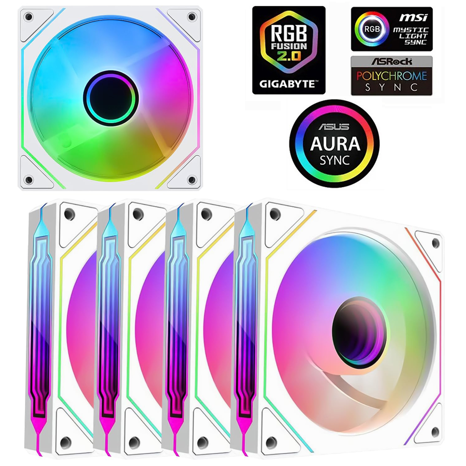 Prism 4 PRO ARGB Fan PC 120mm  - مراجعة Pc Gaming Custom وسعره