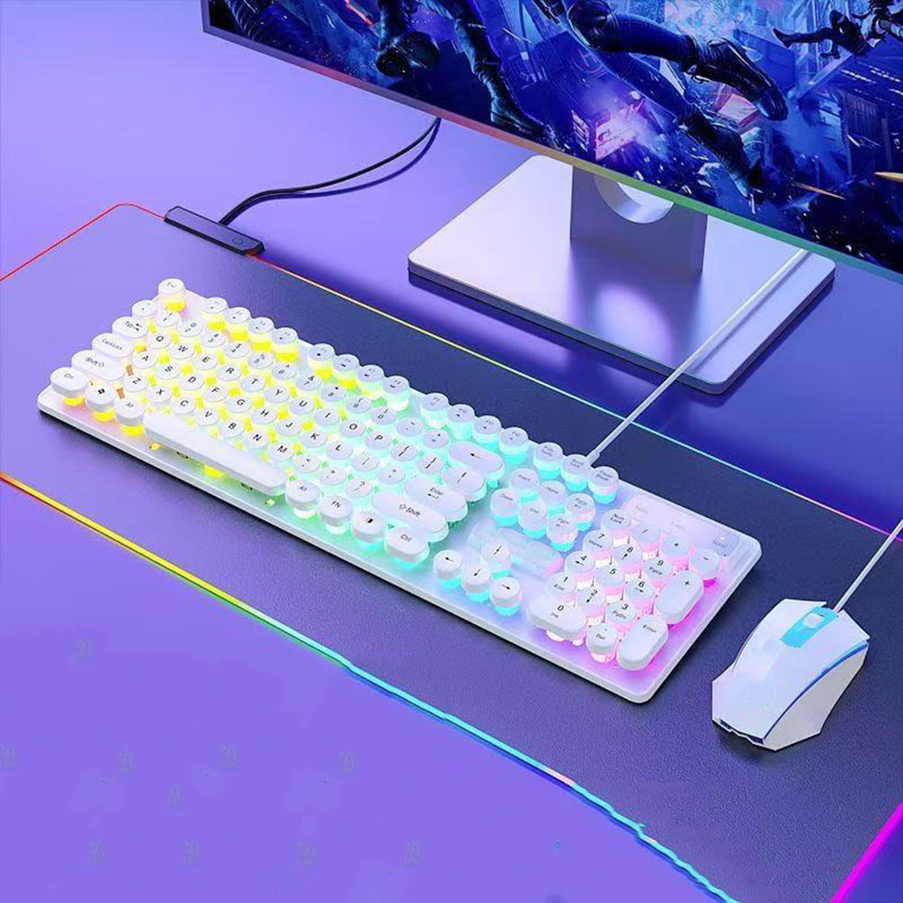 Retro Typewriter Style Metal P - مراجعة Anti-Ghosting Keyboard وسعره