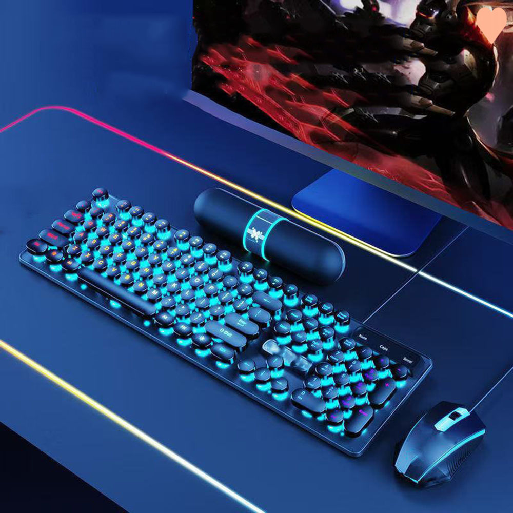 Retro Typewriter Style Metal P - مراجعة Anti-Ghosting Keyboard وسعره