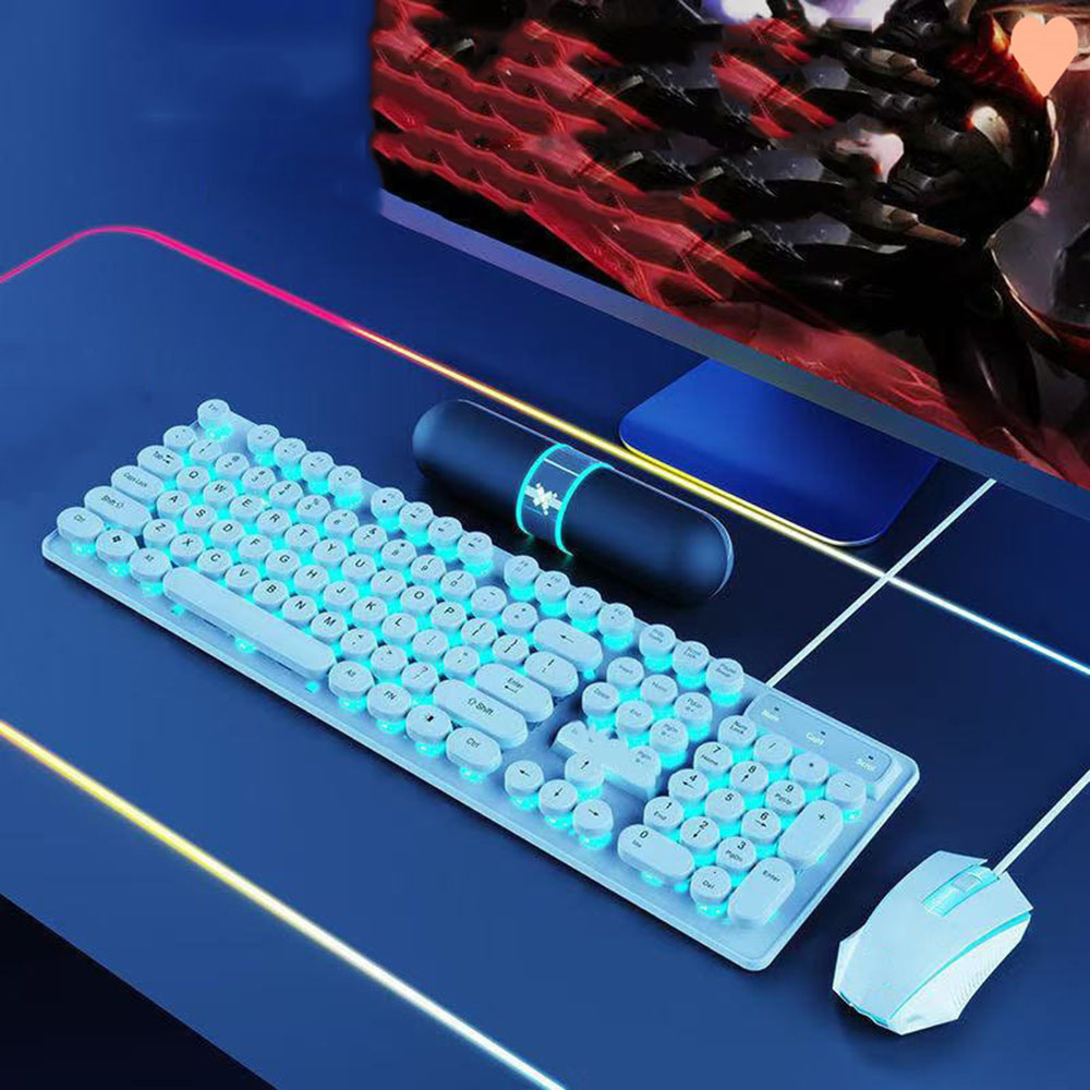 Retro Typewriter Style Metal P - مراجعة Anti-Ghosting Keyboard وسعره