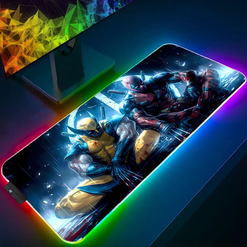 LED Mouse Pad Gaming Backlight - مراجعة Pc Gaming Nzxt وسعره