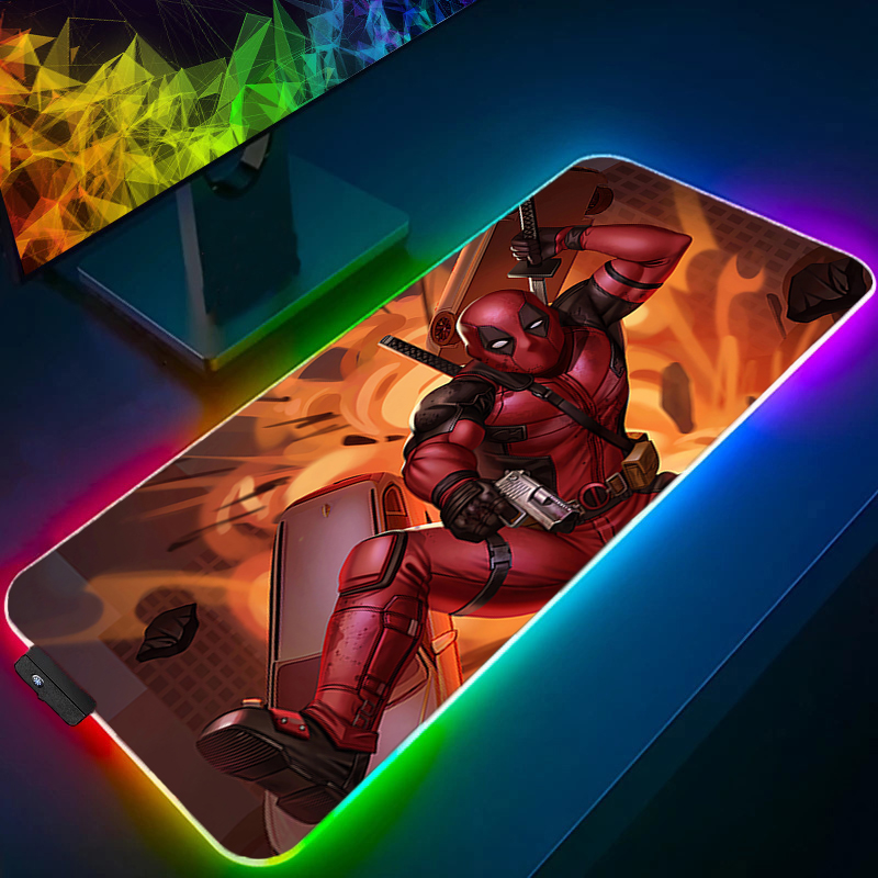 LED Mouse Pad Gaming Backlight - مراجعة Pc Gaming Nzxt وسعره
