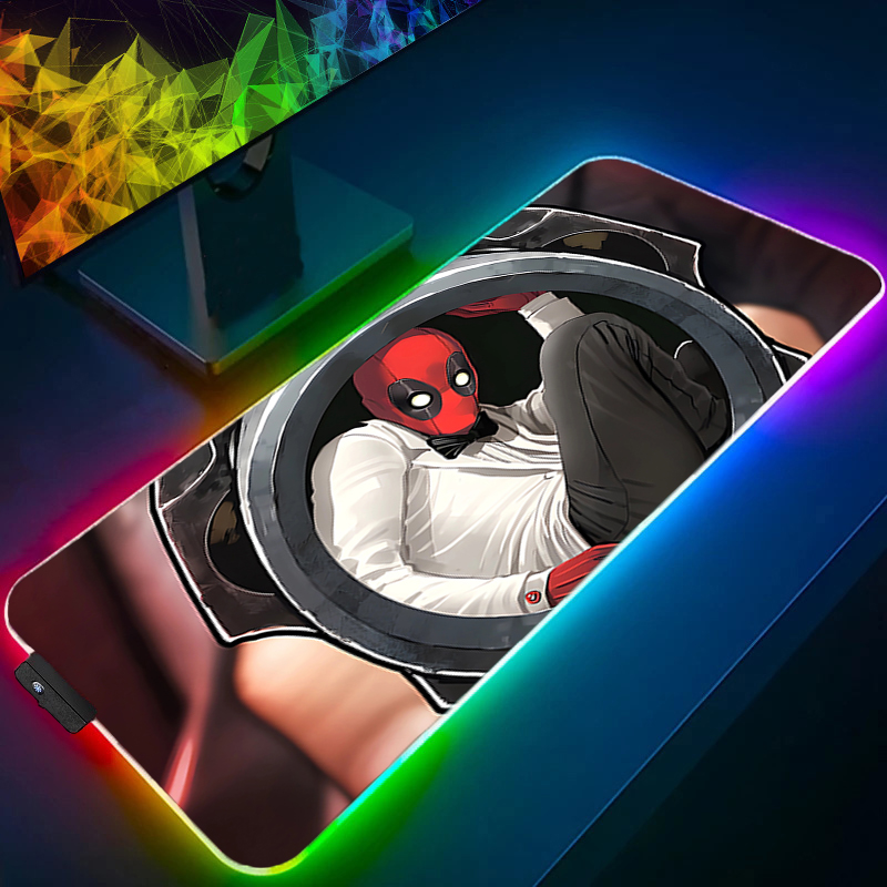 LED Mouse Pad Gaming Backlight - مراجعة Pc Gaming Nzxt وسعره