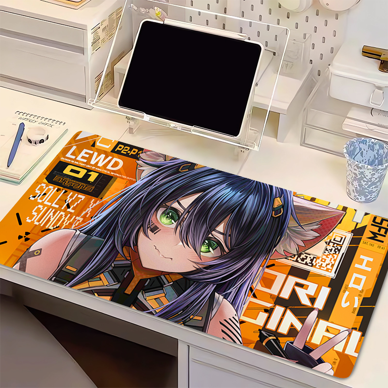 900x400mm Anime Kawaii Girls G - مراجعة Pc Gaming Girl وسعره