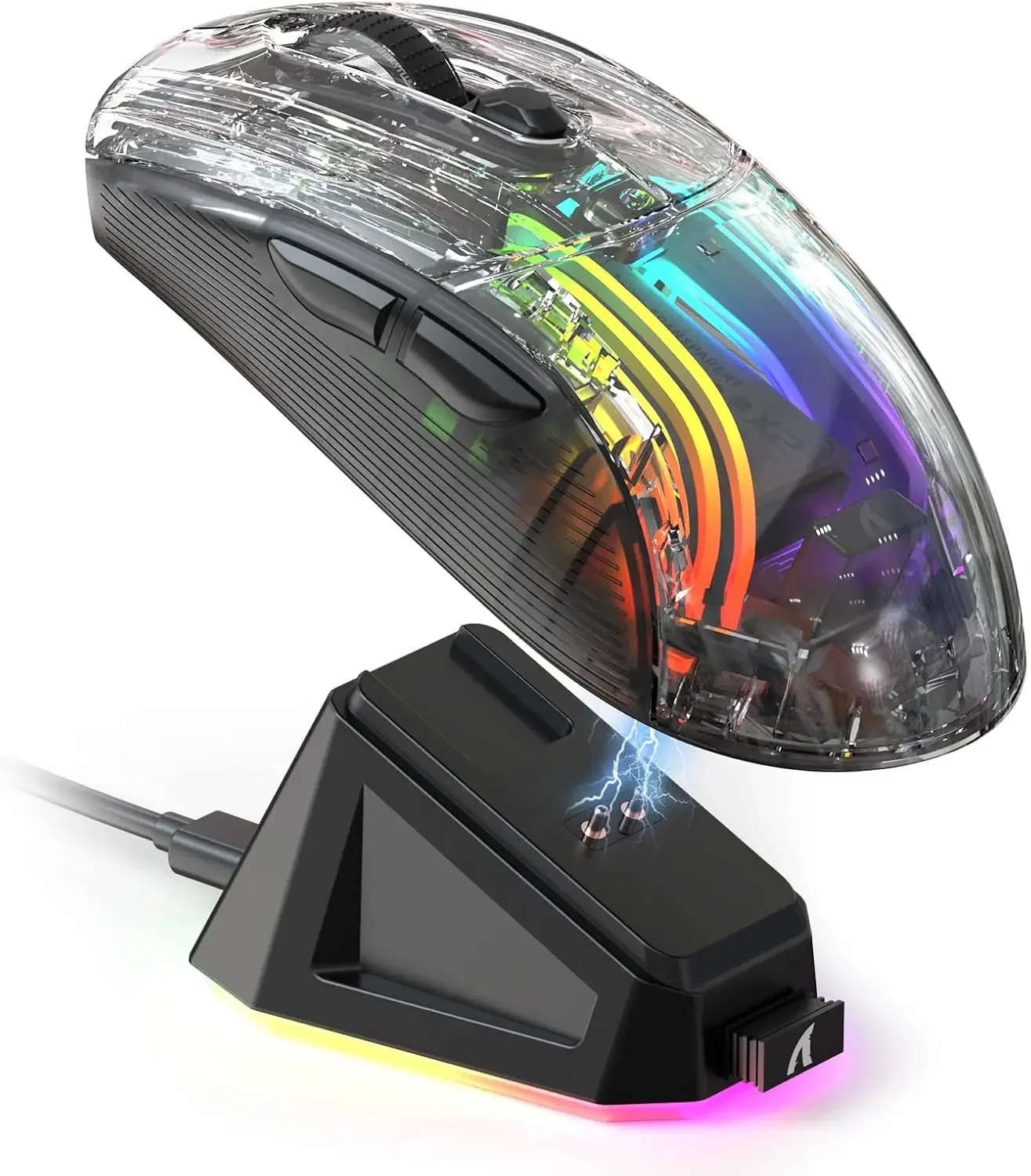 ATTACK SHARK X2 Pro Triple Mod - مراجعة Pc Gaming Rgb وسعره