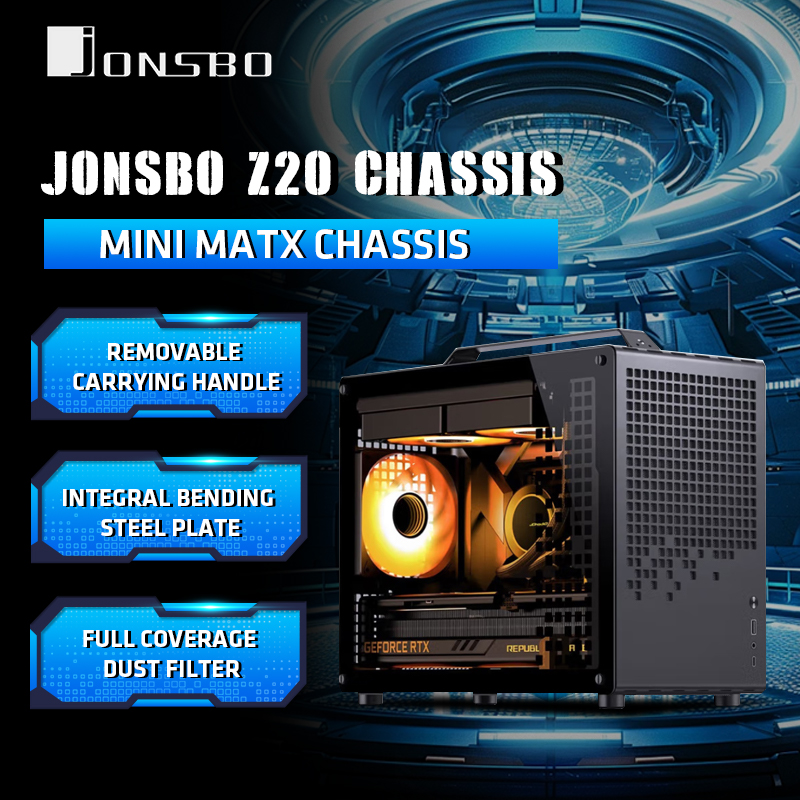 JONSBO Z20 PC Case M-ATX/ITX w - مراجعة Pc Gaming Jonsbo وسعره