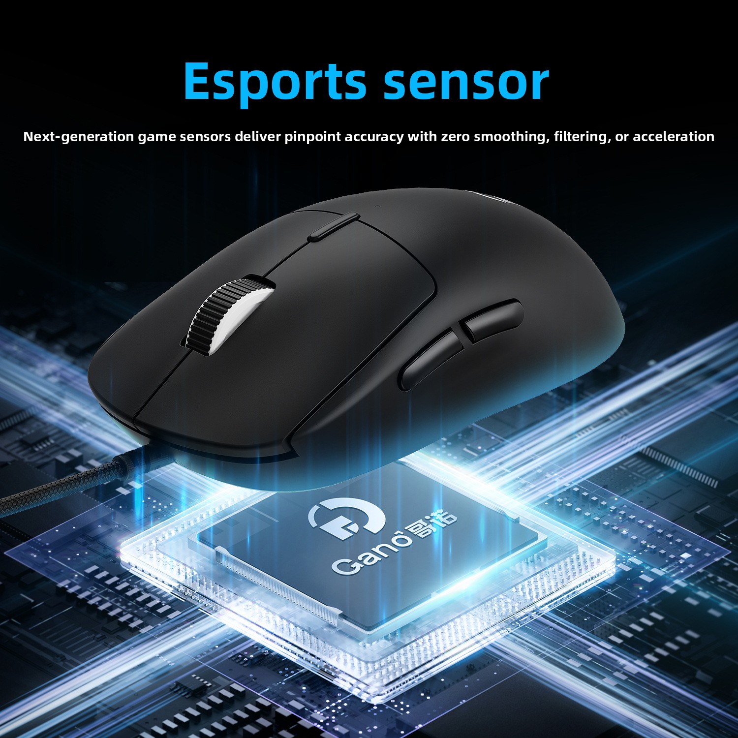 GPW-Y PAW3395 Lightweight Wire - مراجعة Pc Gaming Y60 وسعره