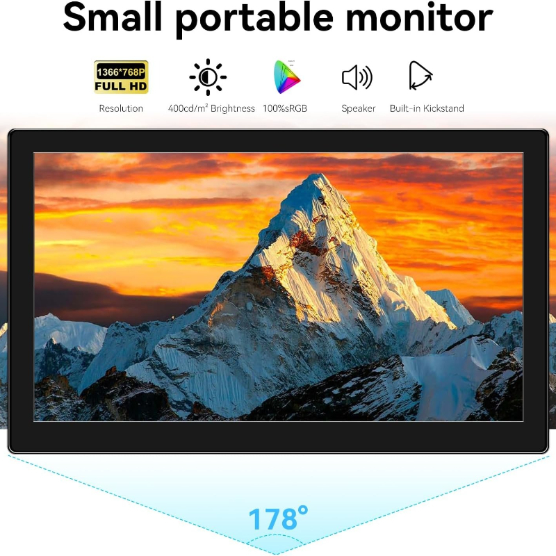 Small Touchscreen Monitor 10.1 - مراجعة Pc Gaming Optimization وسعره