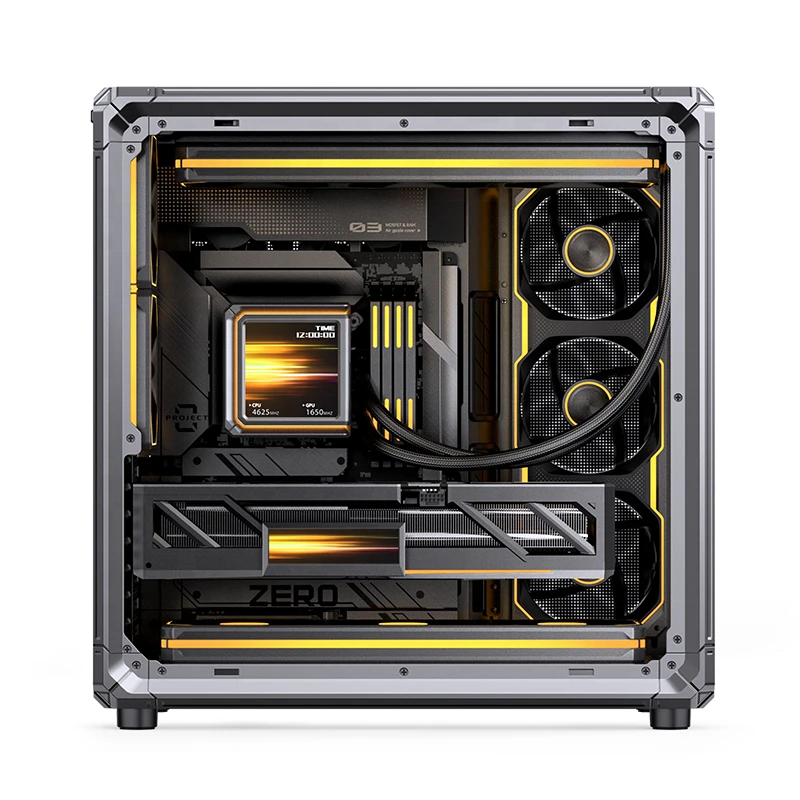 New JONSBO X400 Gray ATX Case  - مراجعة Pc Gaming Jonsbo وسعره