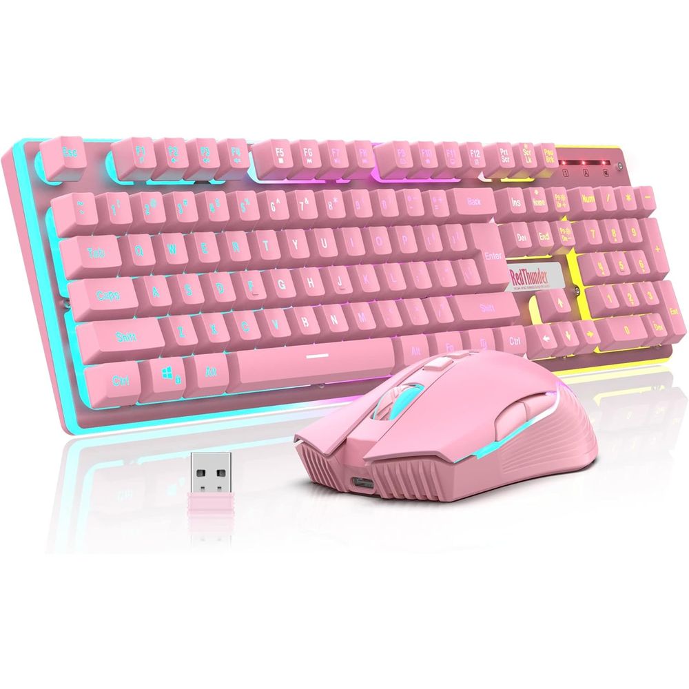 Wireless Gaming Keyboard and M - مراجعة Anti-Ghosting Keyboard وسعره