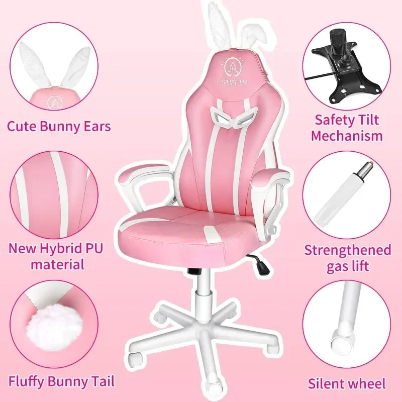 v Gaming Chair for Kids,Teens  - مراجعة Pc Gaming Girl وسعره