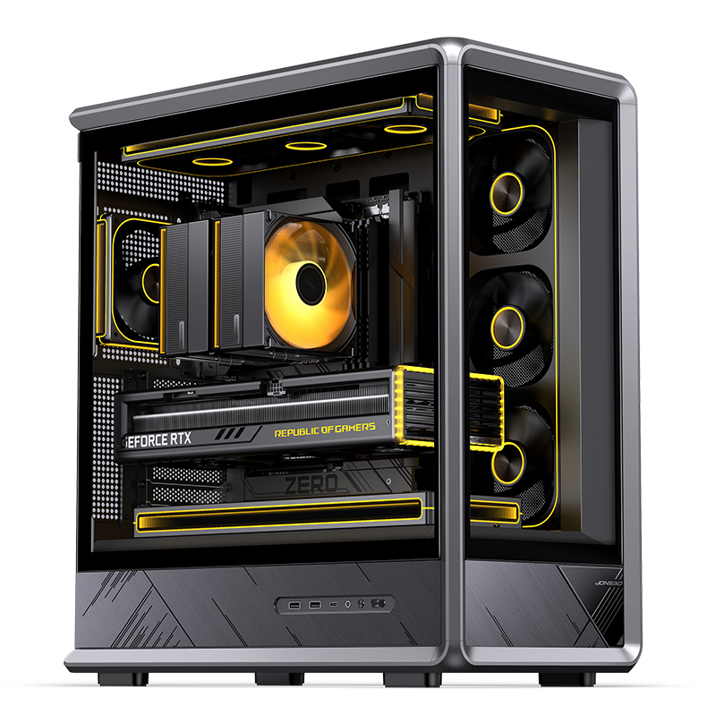 JONSBO D401 ATX PC Case Exoske - مراجعة Pc Gaming Jonsbo وسعره