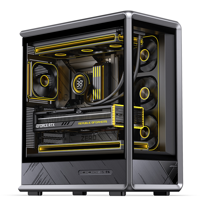 JONSBO D401 ATX PC Case Exoske - مراجعة Pc Gaming Jonsbo وسعره
