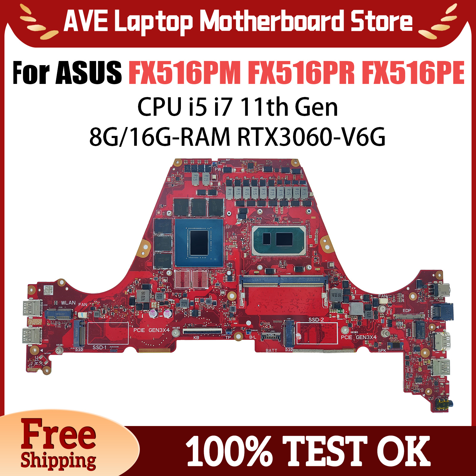 FX516PC Mainboard For ASUS FX5 - مراجعة Pc Gaming I5 وسعره