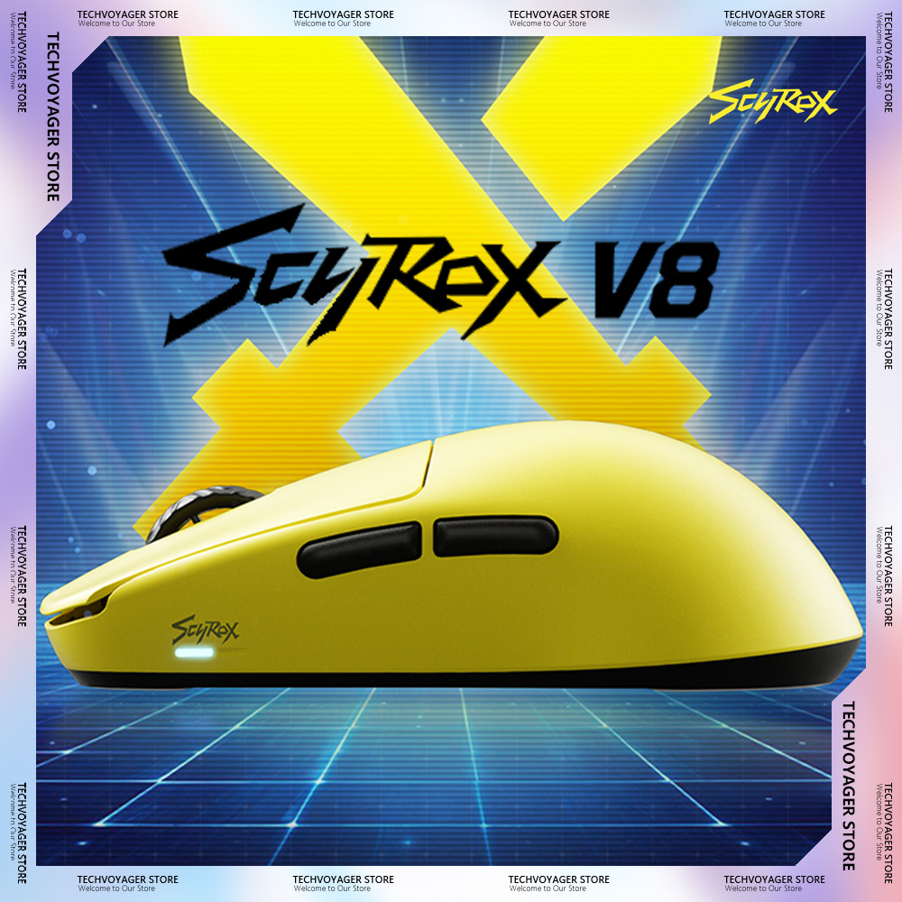 Scyrox V8 Gaming Mouse Mouse P - مراجعة Pc Gaming Custom وسعره