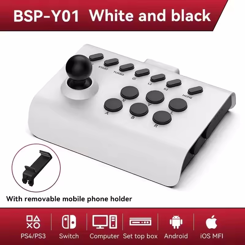 Arcade Gamepad Bluetooth Contr - مراجعة Pc Gaming Price وسعره